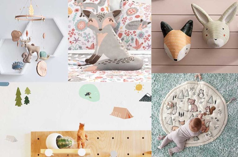 Dreamy baby girl woodland nursery ideas