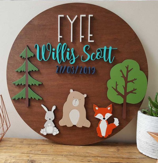 21 Wild Personalized Wood Signs For Adventure Themed Nurseries - The 