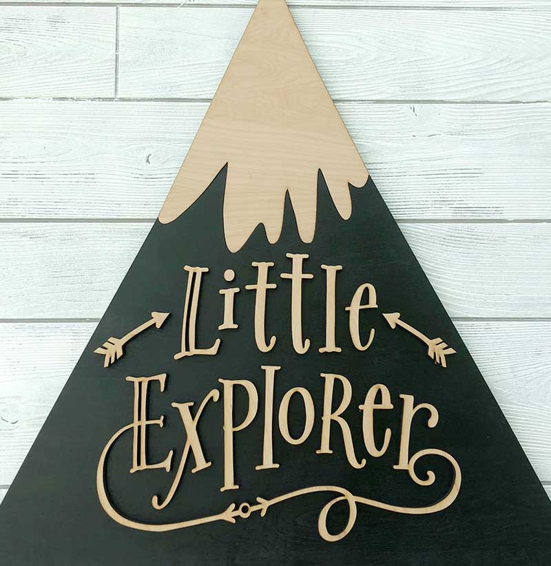 21 Wild  personalized wood signs for adventure themed nurseries
