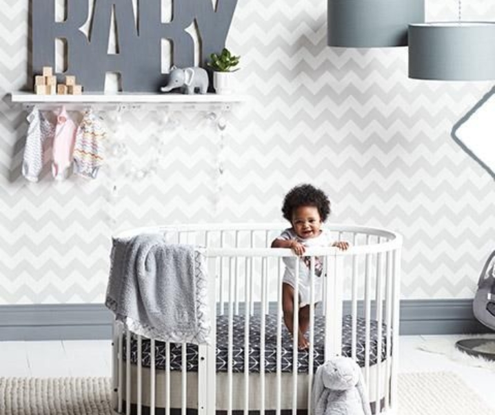 5 Modern Round Cribs + 10 gender-neutral nursery ideas