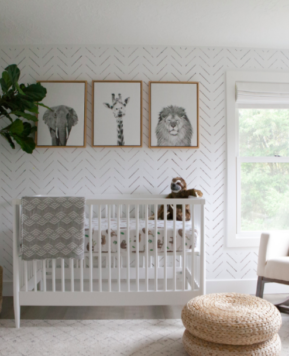 Modern Baby Cribs in Black, White & Grey For Stylish Nurseries