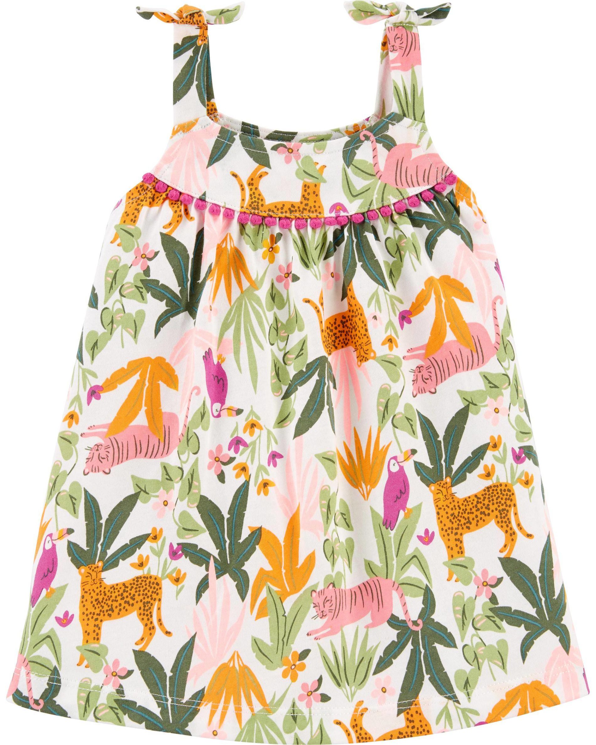 57 Baby dresses with nature-themed prints for summer - The Mood Guide