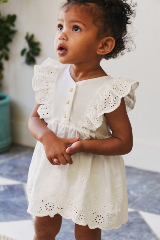 27 white baby dresses for every summer occasion