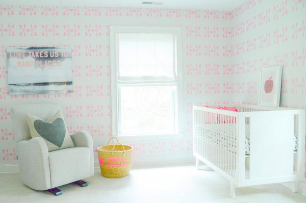 MarvelousPink and Grey Nursery !