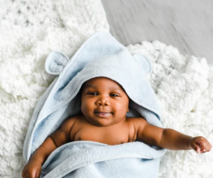 The Most Gentle Non-Toxic & Organic Baby Hooded Towels
