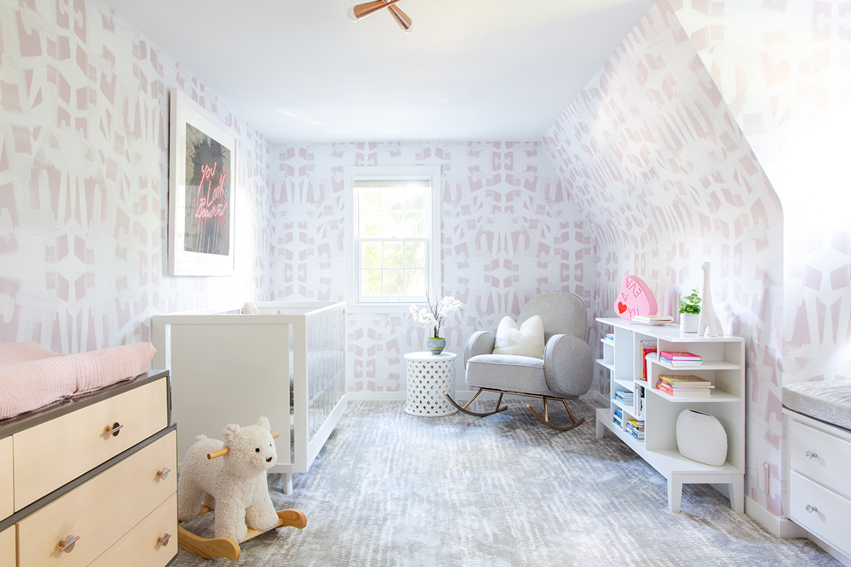 MarvelousPink and Grey Nursery !