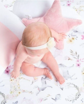 18 Dainty  Woodland Crib Sheets  for girls & boys to love