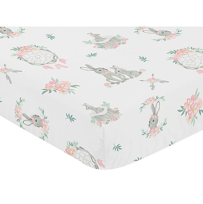 18 Dainty Woodland Crib Sheets for girls & boys to love - The Mood Guide