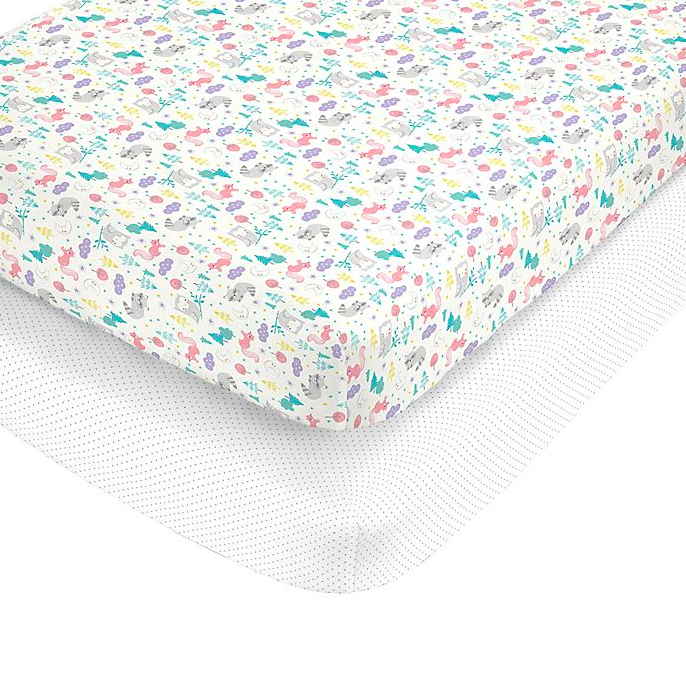 18 Dainty Woodland Crib Sheets for girls & boys to love - The Mood Guide