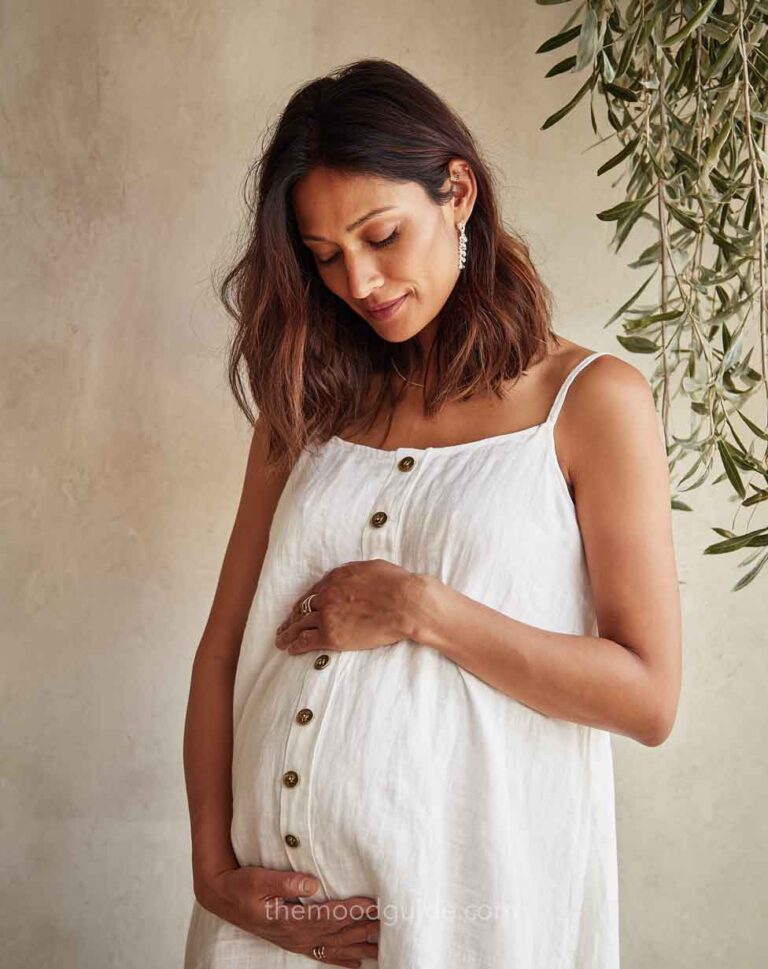 20 ideas to DIY Natural Maternity Photoshoot at home