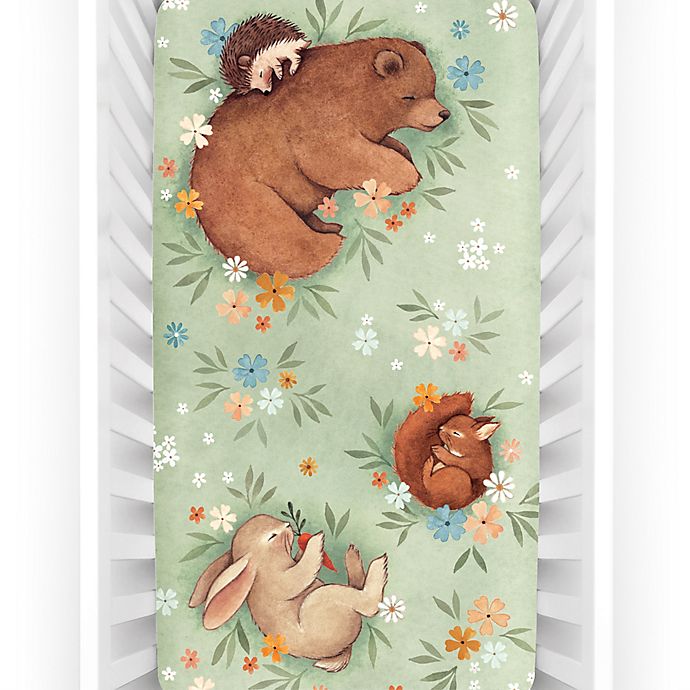 37 baby crib sheets to feel in a warm forest - The Mood Guide