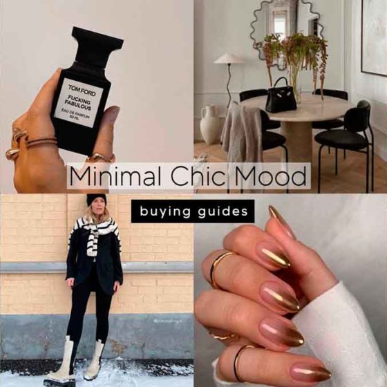 Aesthetic Chic Clothing, Modern Minimal Décor, and Luxurious Gifts for when you’re Feeling Effortlessly Cool