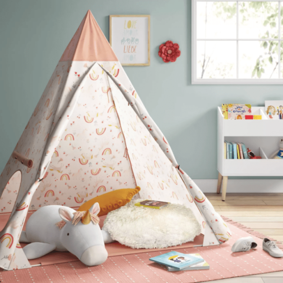 Dreamy Play Tents From Teepee to Playhouse For Girls & Boys Who Love Dainty Stuff