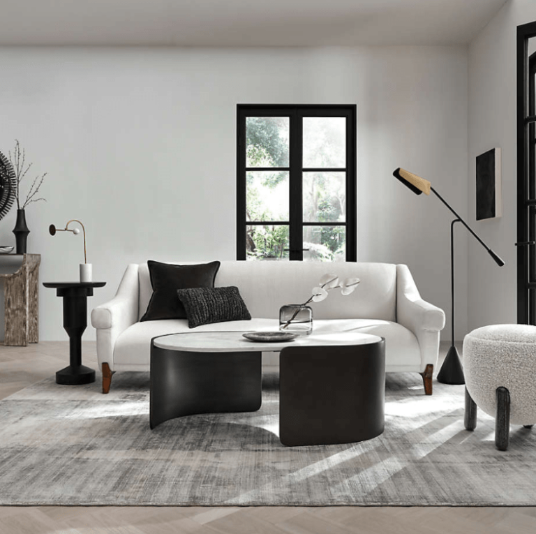 modern coffee table crate and barrel