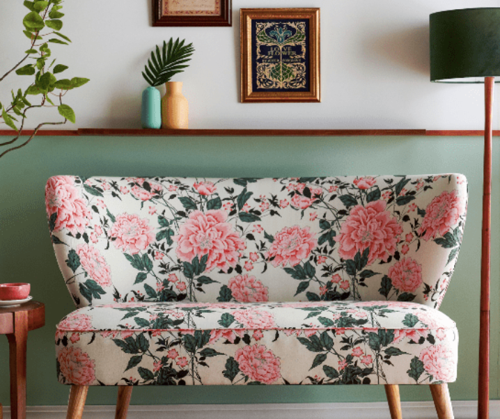 Beautiful Floral Sofas In Style To Grandmillennial Up Your Home
