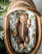 Fox Crib Sheets For Baby Nursery In An Earthy Palette