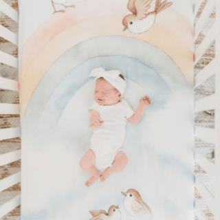 Fox Crib Sheets For Baby Nursery In An Earthy Palette