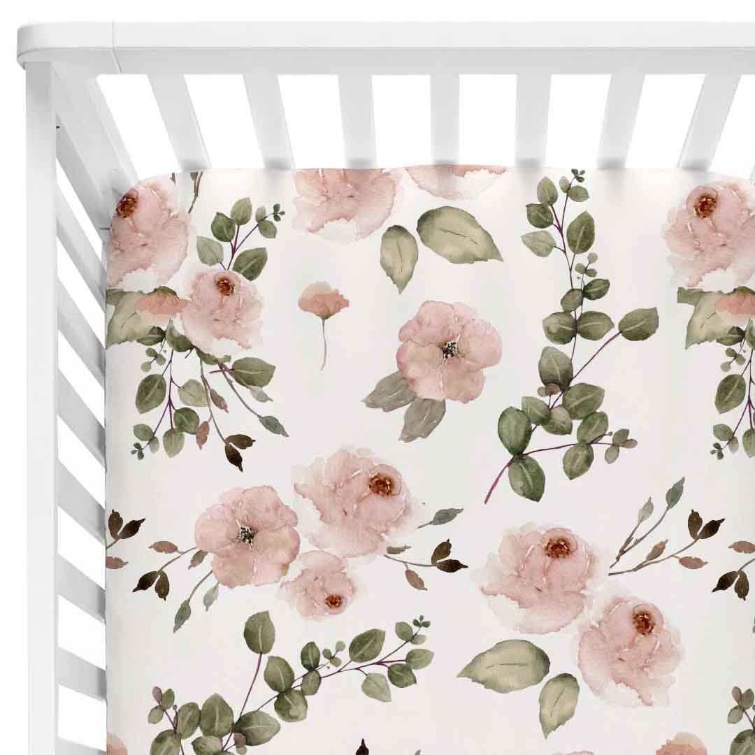 The Most Lovely & Soft Floral Crib Sheets The Mood Guide