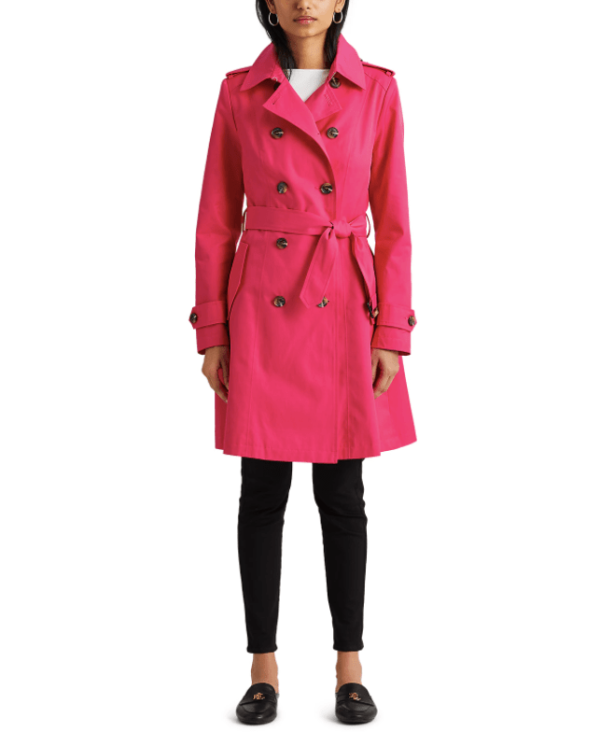 The Most Beautiful Pink Trench Coats The Mood Guide