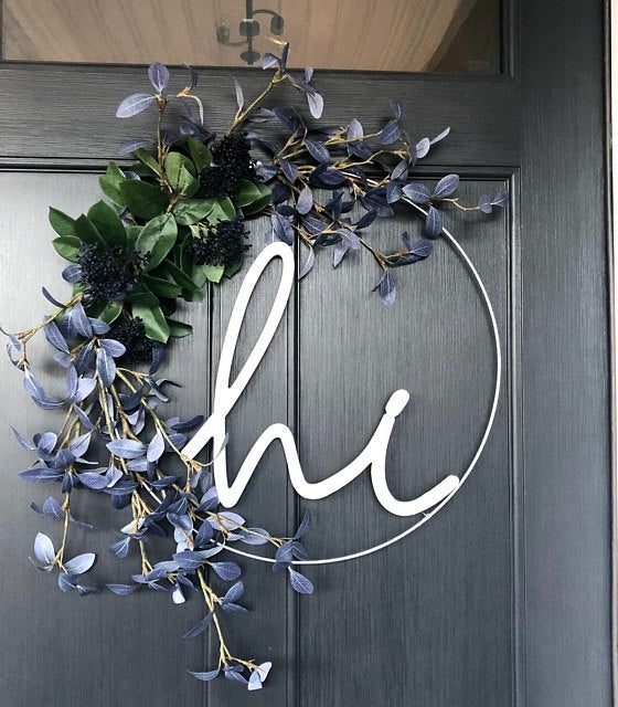 Modern Fall Wreaths From The Best Etsy Sellers