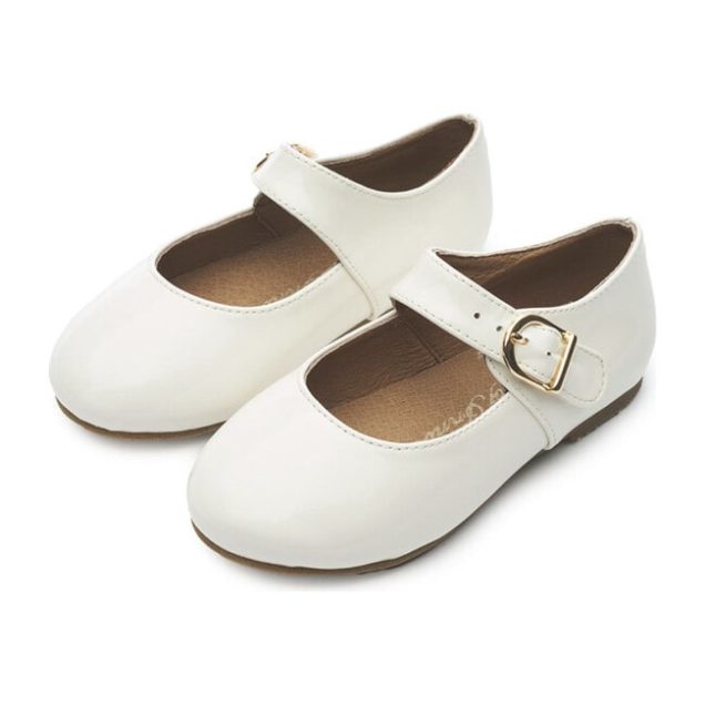 infant girl white dress shoes
