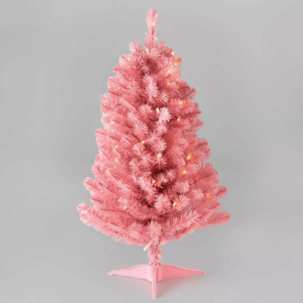 The Most Beautiful Pink Christmas Trees & Cute Ideas For A Girly