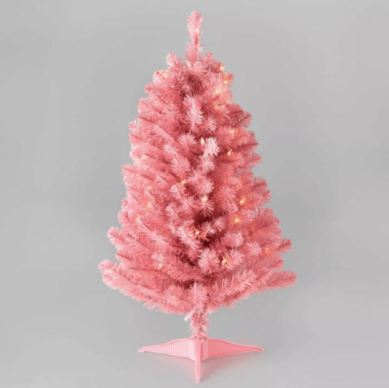 The Most Beautiful Pink Christmas Trees & Cute Ideas For A Girly ...