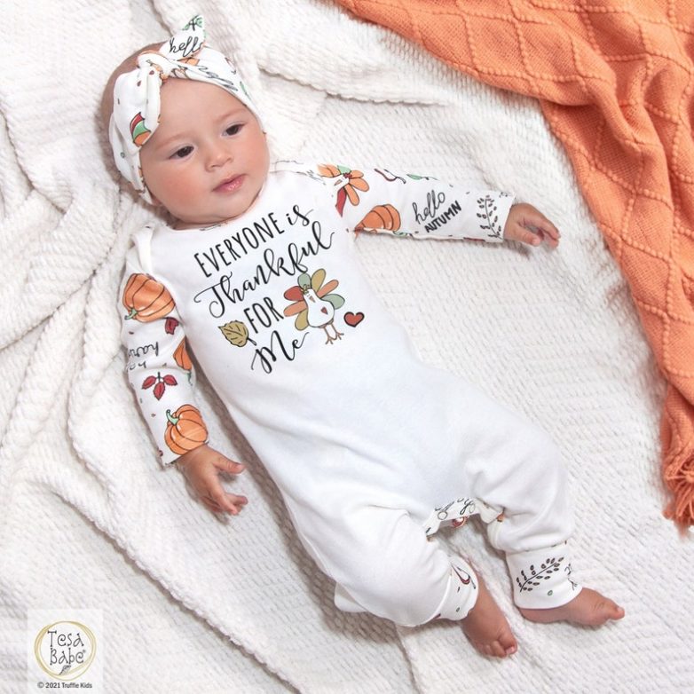 The Cutest Thanksgiving Outfits For Baby Girl - The Mood Guide