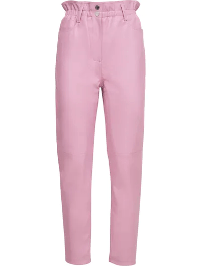Pink Leather Pants For Women Who Love Trendy Girly Outfits - The Mood Guide