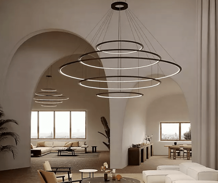 Modern Chandeliers For High Ceiling: Oversized, Long, Big, Large, and Mesmerizing Pieces