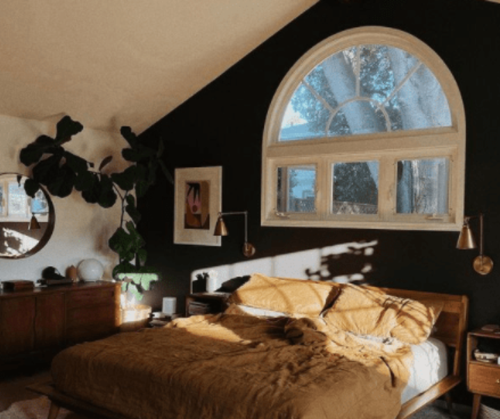 Yellow Mustard & Dark Green Bedding For An Inspiring Bedroom & Bold Dreams