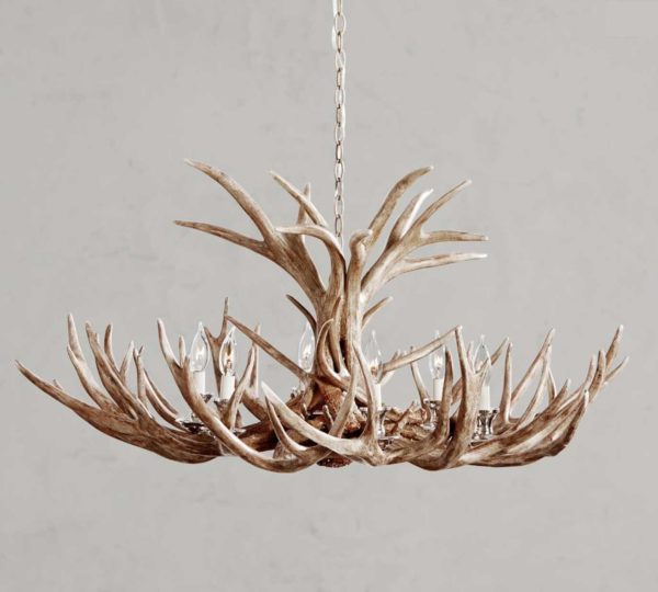 Antler Chandeliers that Wild Souls May Love