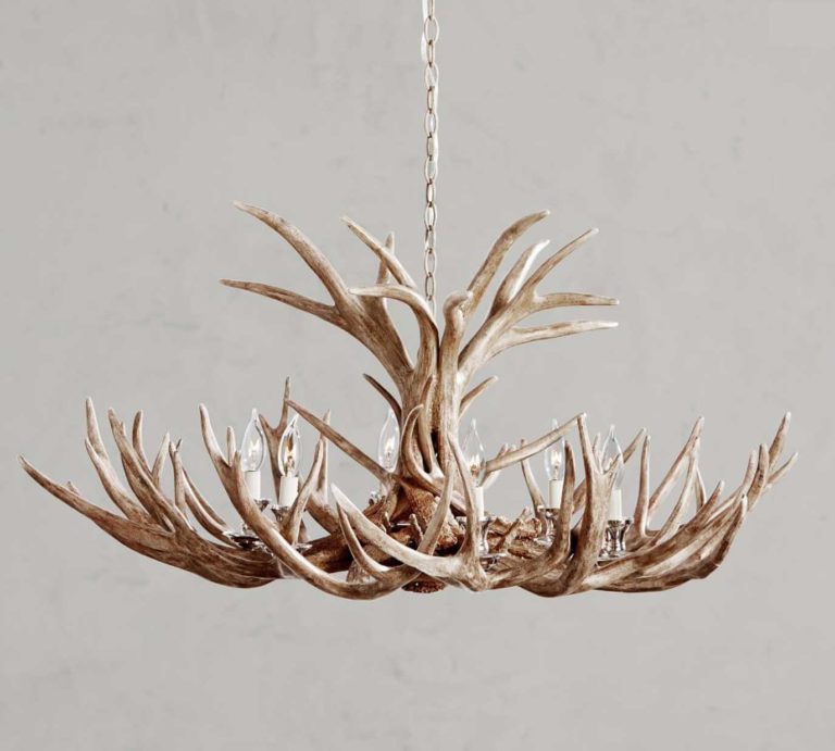Antler Chandeliers that Wild Souls May Love