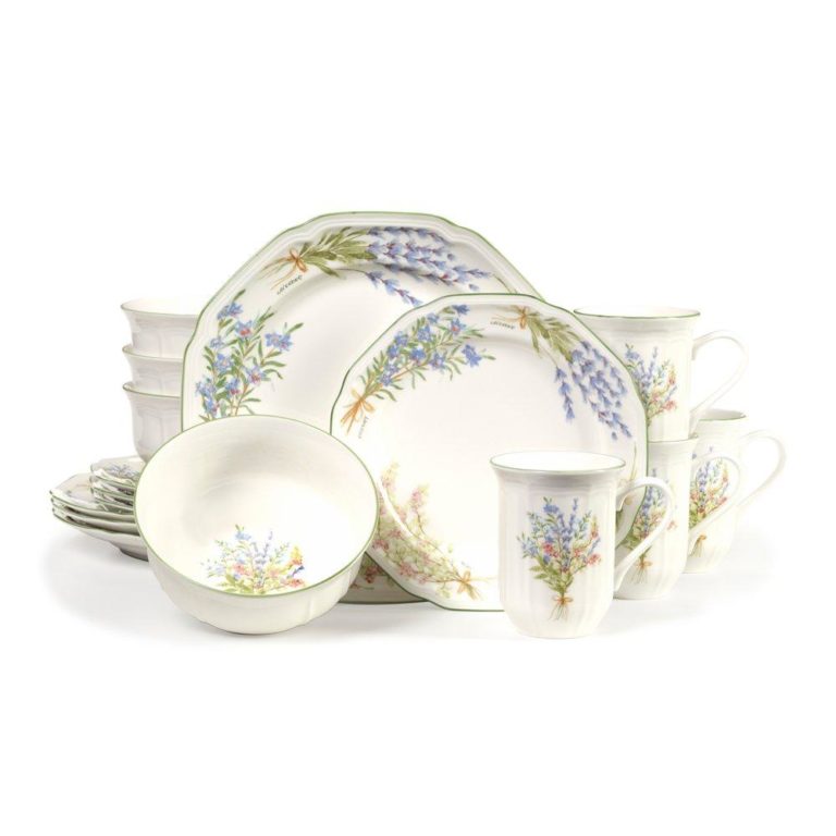 Floral Dinnerware Sets To Create an Enchanting Garden Tablescape The