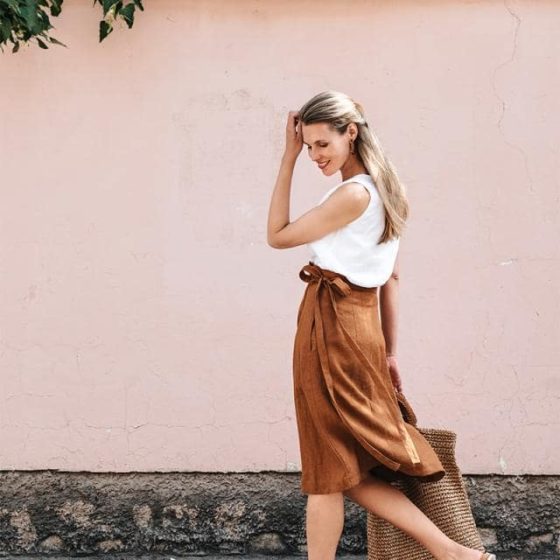 Linen Skirts Are Your Summer Wardrobe Best Friend. Here Is Your Favorite.