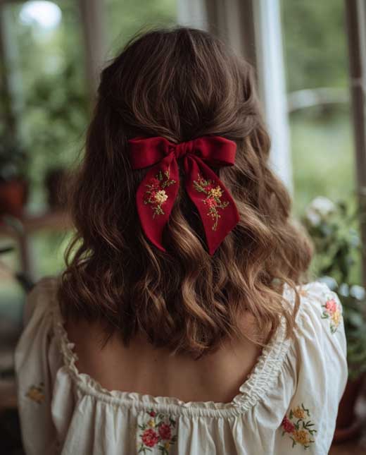 cute cottagecore aesthetic hair