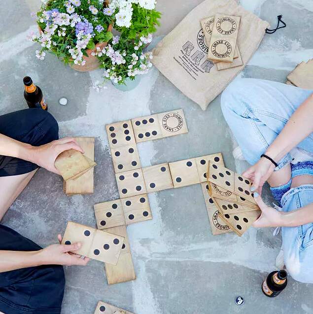 Giant Yard Dominos Game