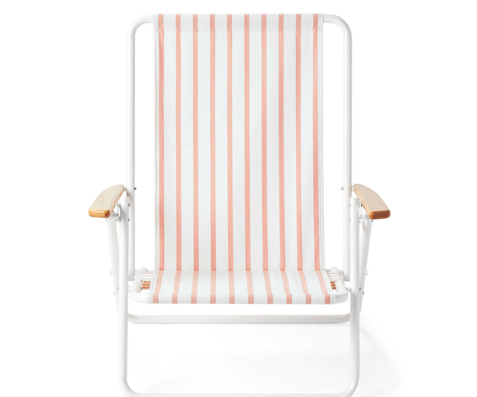 Lightweight Pink Stripe Beach Chair