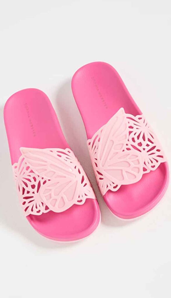 lia slides pink butterfly gifts