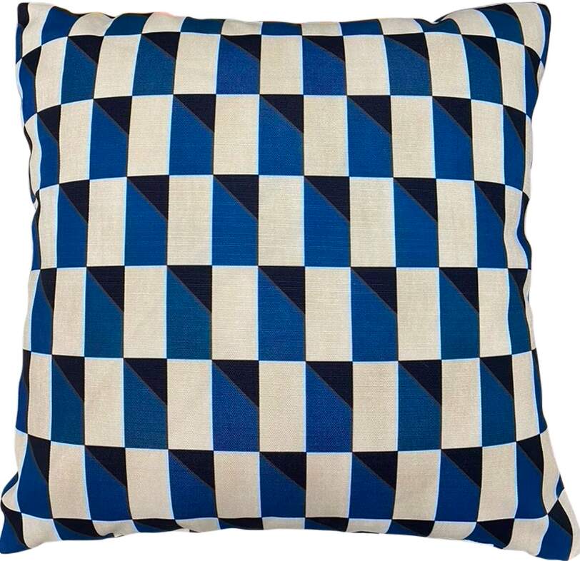blue aesthetic outdoor pillow cover