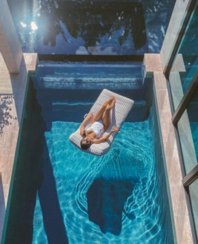 Luxurious Pool Floats To Match Your Minimal Chic Outside Aesthetic