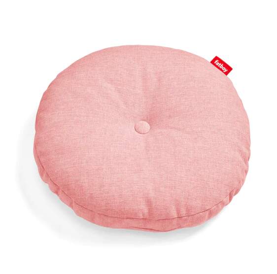 Pink Circle Outdoor Pillow in Sunbrella Fabric