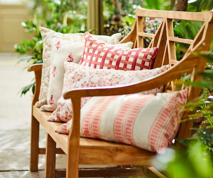 The Most Beautiful Pink Outdoor Pillows