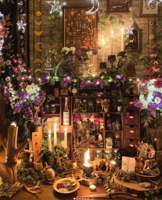 Witchy Bedroom Decor Ideas for your Sacred Space - The Mood Guide
