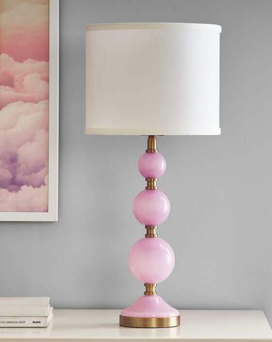 The Cutest Pink Table Lamps