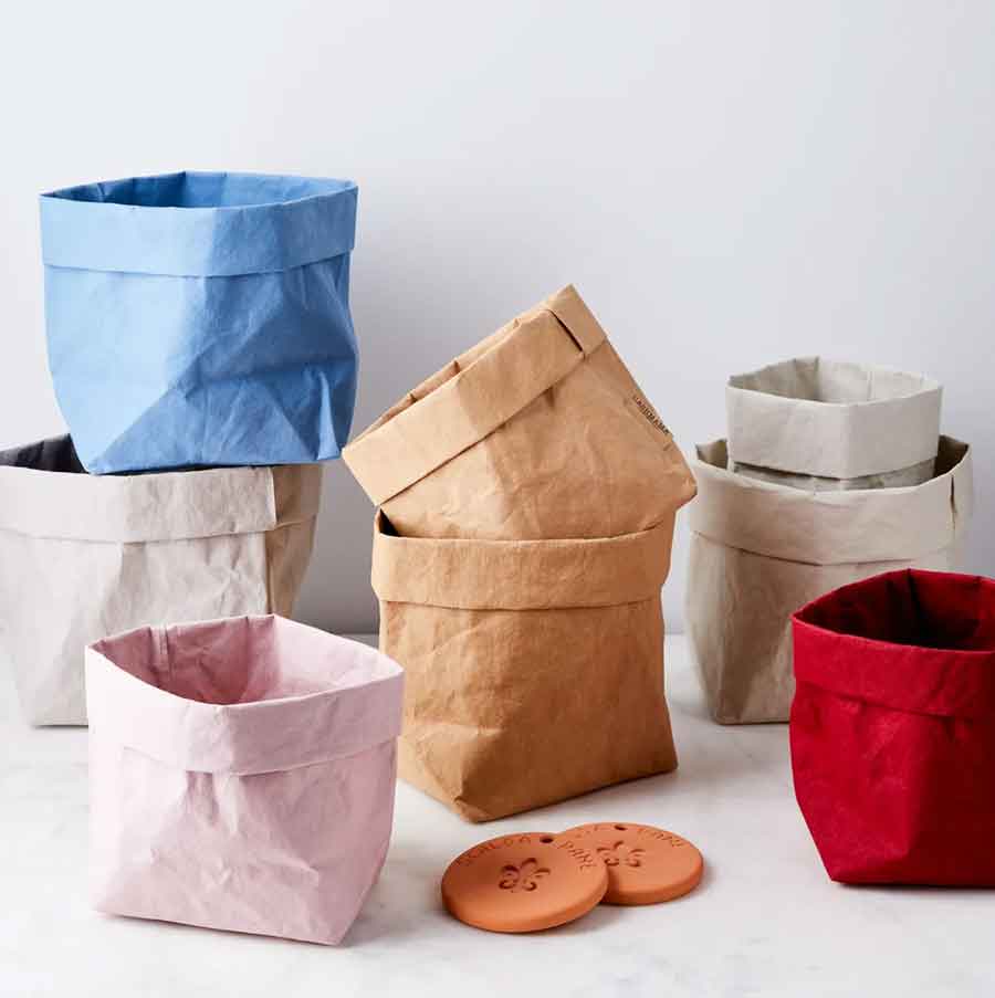 slow living aesthetic bread bags