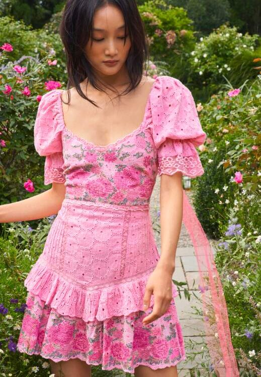 Here Is The Pink Roses Dress That Will Uplift Your Mood