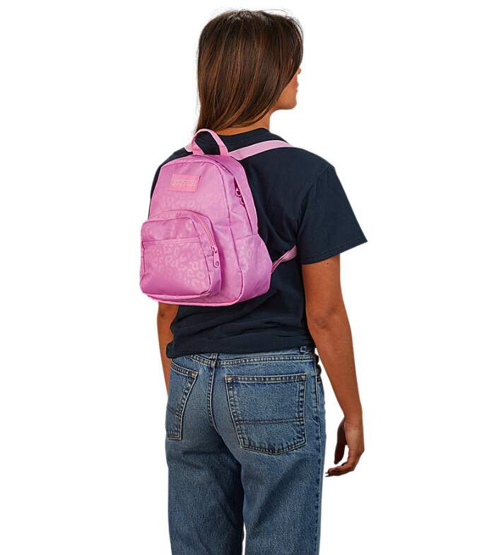Half Pink Mini Pink Backpack For Girls, JanSport