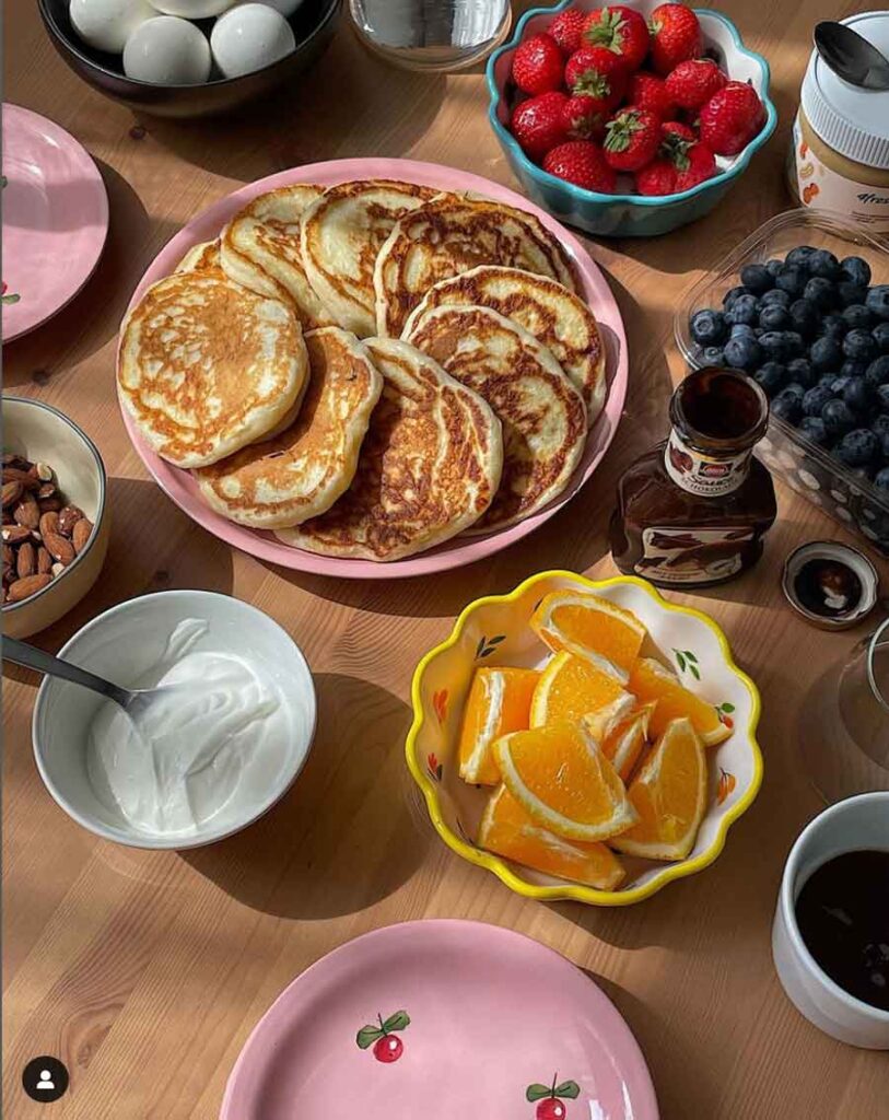 pancakes aesthetics