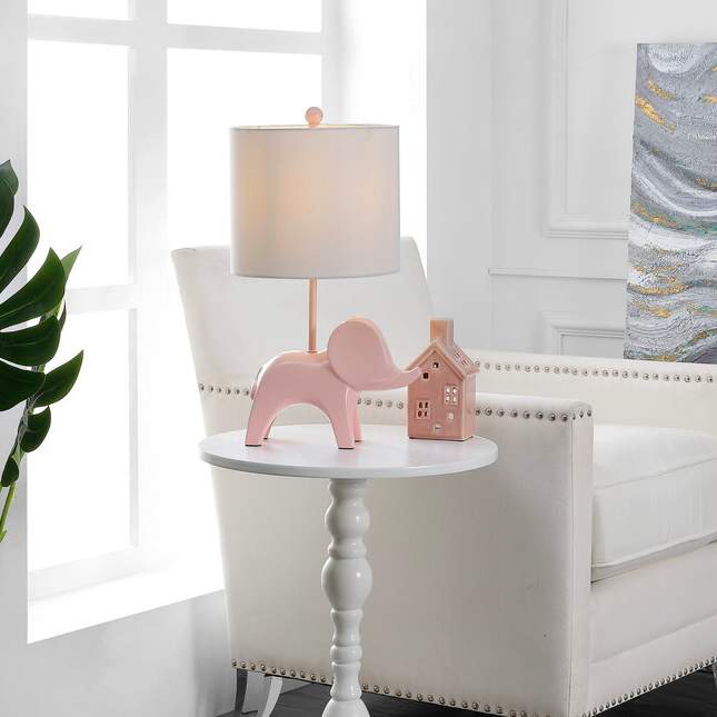 Cute Pink Elephant Table Lamp